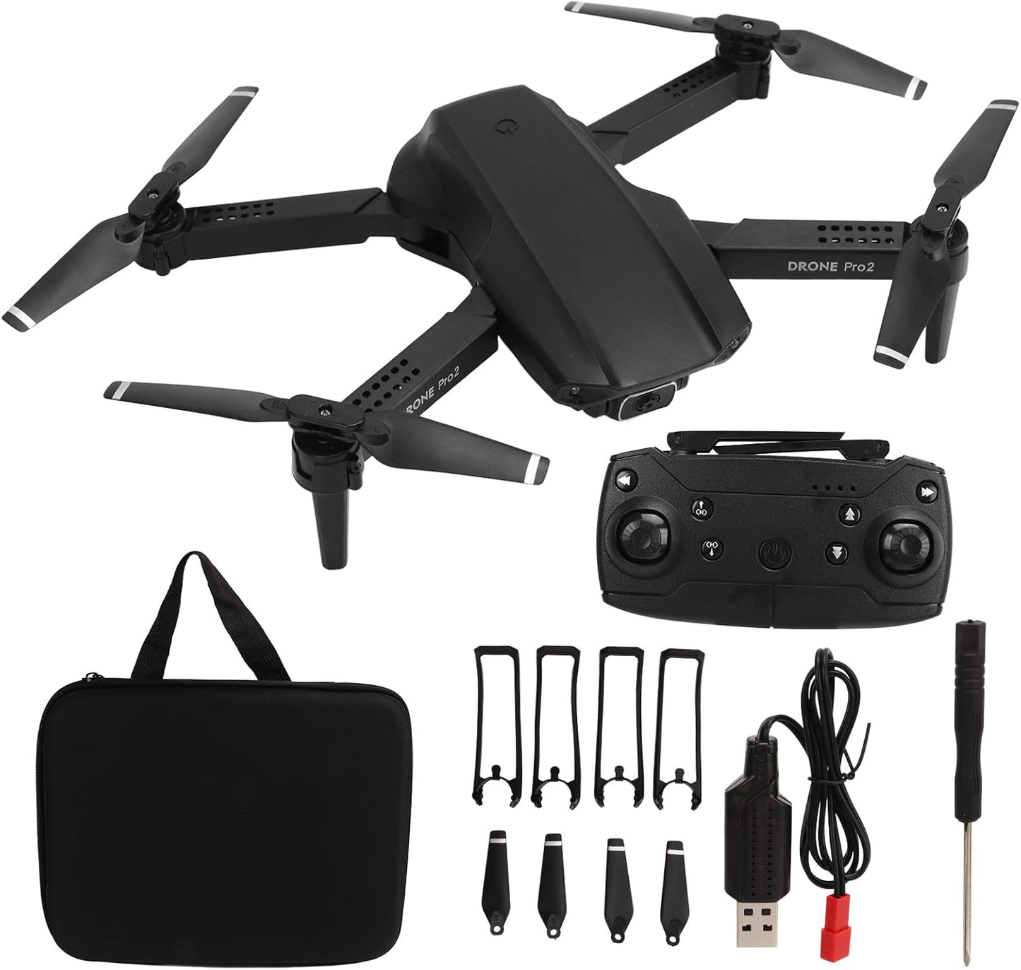 DRON E99 PRO2 DOBLE CÁMARA AJUSTABLE FPV