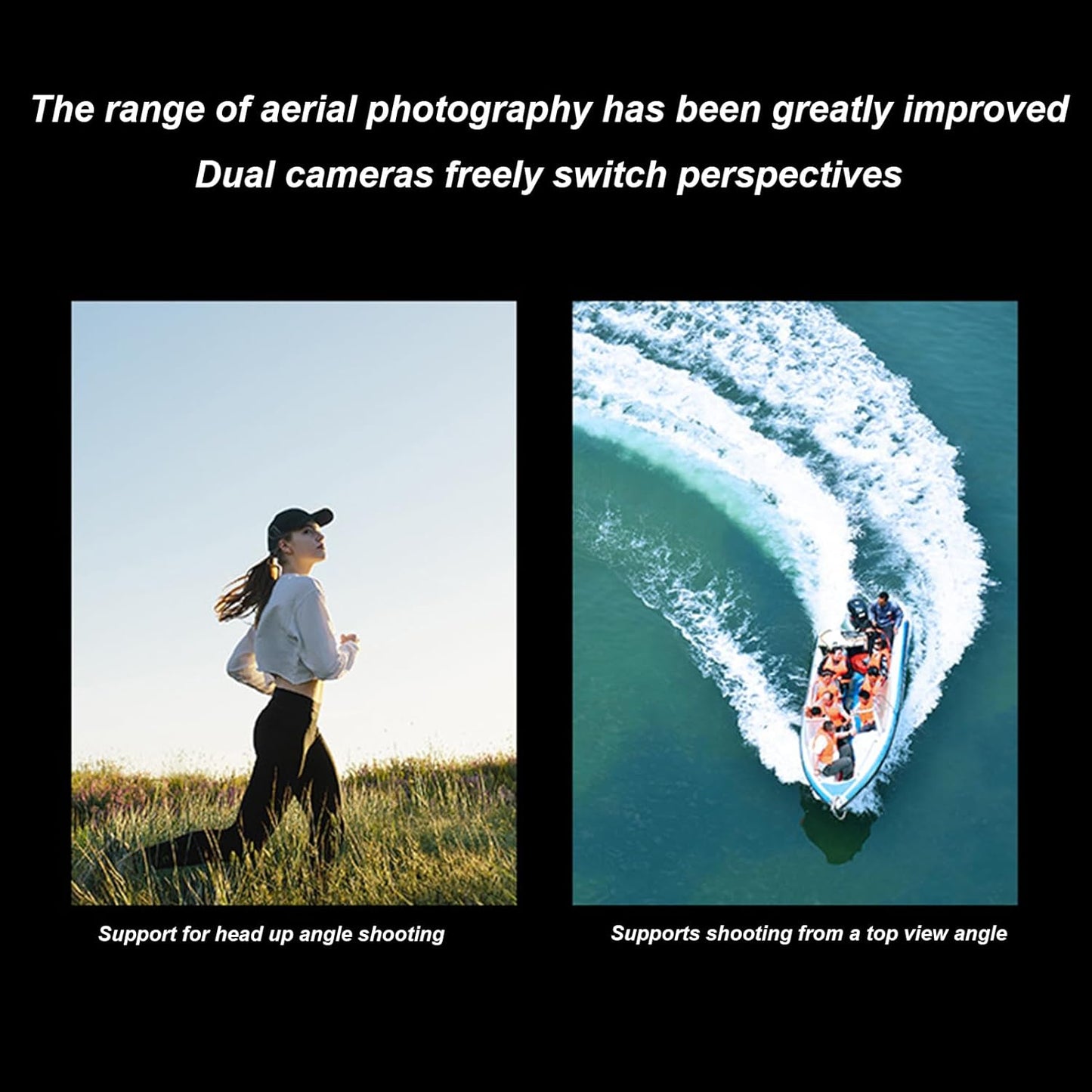 DRON E99 P2 DOBLE CÁMARA AJUSTABLE FPV